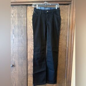 Wrangler Women's Straight Leg Black Jeans